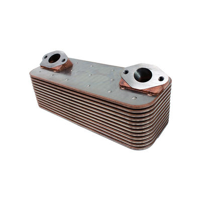 Trà trộn máy bơm xe tải bê tông xe tải Benz Oil Radiator lõi 12 lớp